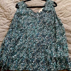 Loft sleeveless blouse